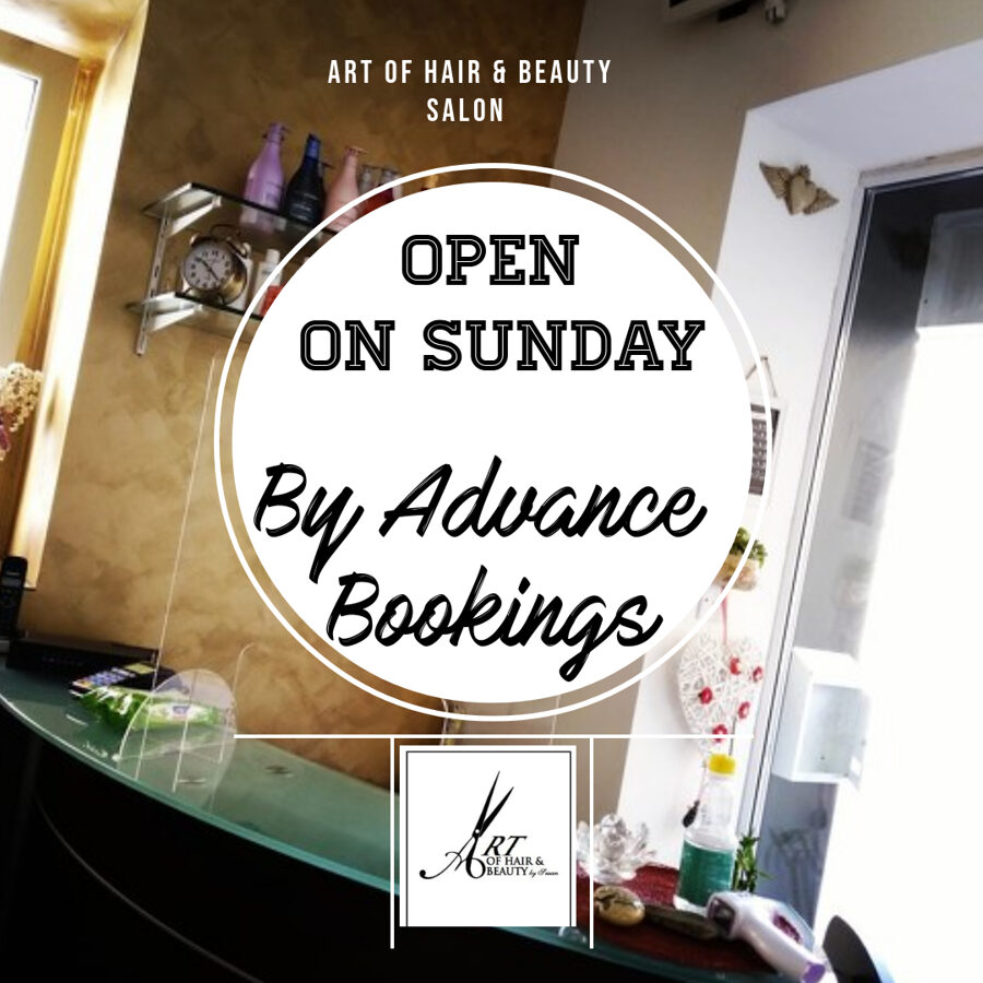 Dear Clients Art Of Hair Beauty Salon Always Takes Care Of Your Needs And Opens Its Doors On Sunday For You By Booking In Advance News Art Of Hair